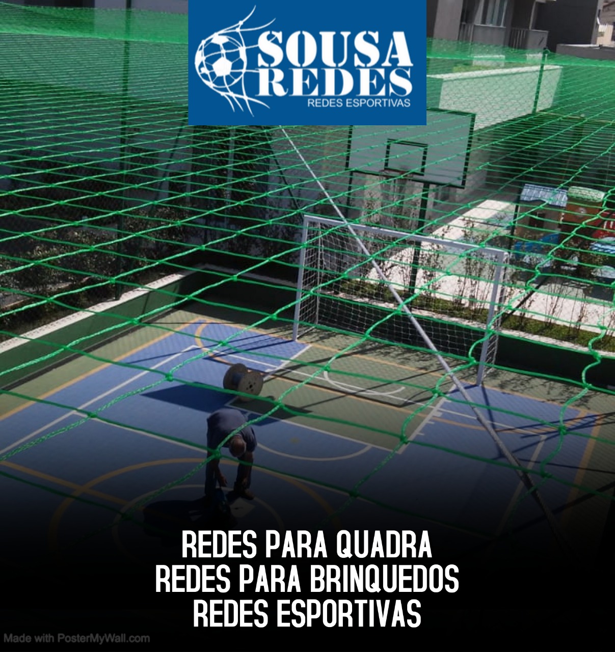 Rede esportiva em copacabana